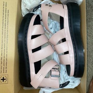 Dr. Martens sandals. Hard to find color.